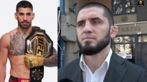 Ислам Махачев говорит, что ему нравится идея драться с Илией Топурией в Белом доме