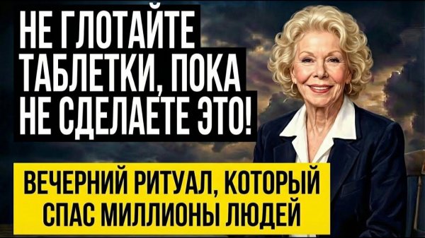 Ученые в ШОКЕ,Её МЕТОД РАБОТАЕТ НА 100%! Сделайте ЭТО Перед Сном и Болезнь Уйдет. Метод Луизы Хей