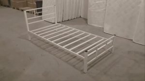 Кровать металлическая одноярусная Кадис для взрослых и подростков от Sclad.Ru