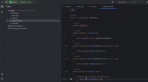 Поведенческий шаблон проектирования Наблюдатель (Observer). PHP