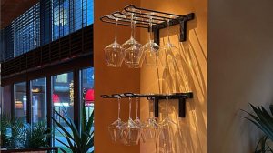 Держатели для бокалов настенные