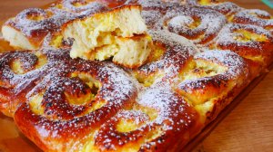 Булочки с творогом ТВОРОЖНЫЕ ЗАВИТУШКИ Домашняя выпечка с творогом