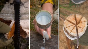 Полезные ИДЕИ и БУШКРАФТ хитрости для похода выживания в лесу!