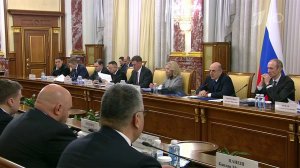 Председатель правительства Михаил Мишустин встретился с представителями фракций ЛДПР и "Новые люди".