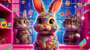 КРОЛИК ИЩЕТ ВИНОВНЫХ 😱 А КОТЫ ПРЯЧУТСЯ