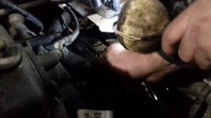 Снятие тросов с кпп гранта.