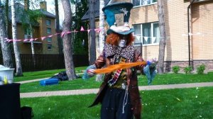 Аниматоры Тролли и фокусник Шляпник на празднике от студии детских праздников Банана Шоу!