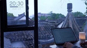 3-Hour Study with Me   Suzhou · Garden & Cats 🐈   Pomodoro 50-10   Relaxing Lo-Fi   Day 143