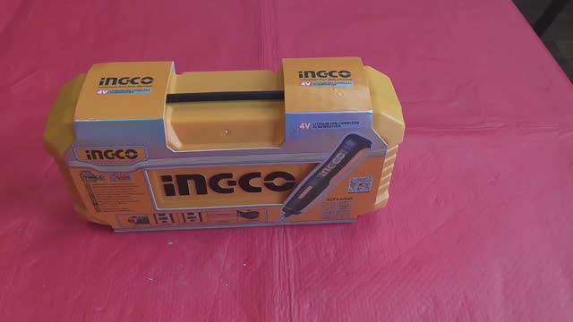 Аккумуляторная отвертка INGCO CSDLI0406 смотреть онлайн