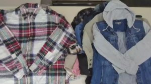 Лот 2009 Джинсовая куртка, Овершот жен Германия ЭКСТРА 1080р_кг 14,7кг 26ед