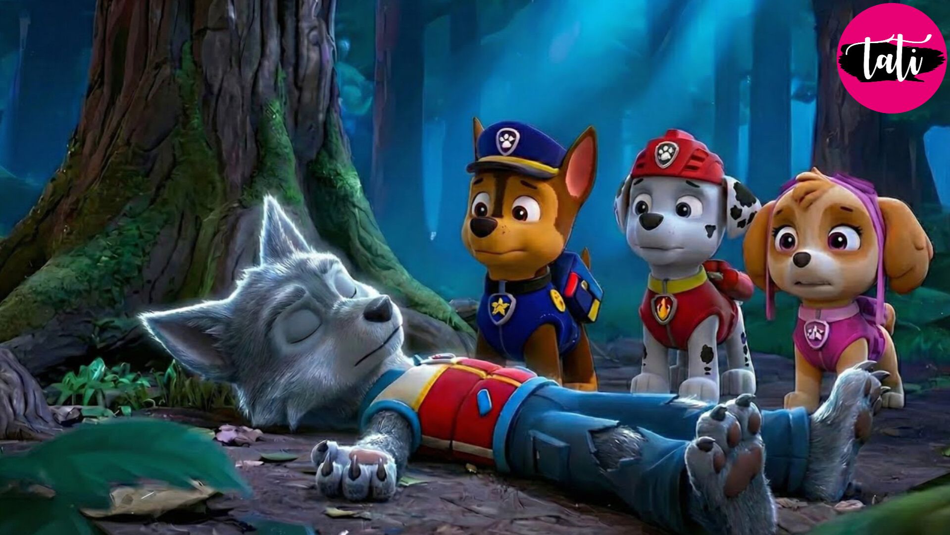 Щенячий патруль и Маршалл. Залипательное видео. Мультфильм для детей и малышей. Анимация 227 смотреть онлайн