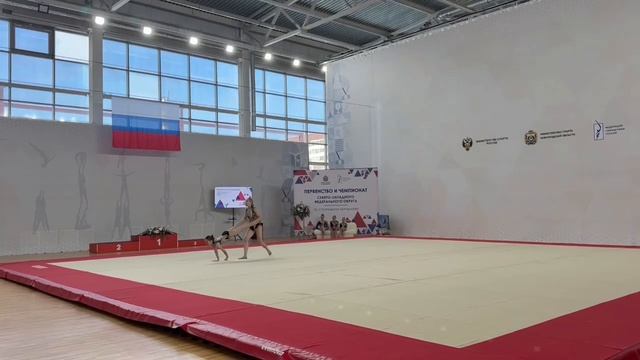 ЖП 14+, Ильюхина Маргарита - Ильина Мария, МАУ ДО СШ №1, Комбинированное упражнение