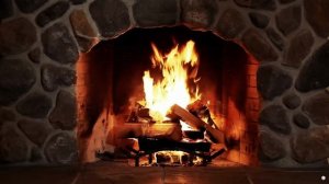 Камин 4К Fireplace 4K Звуки Камина Треск Дров
