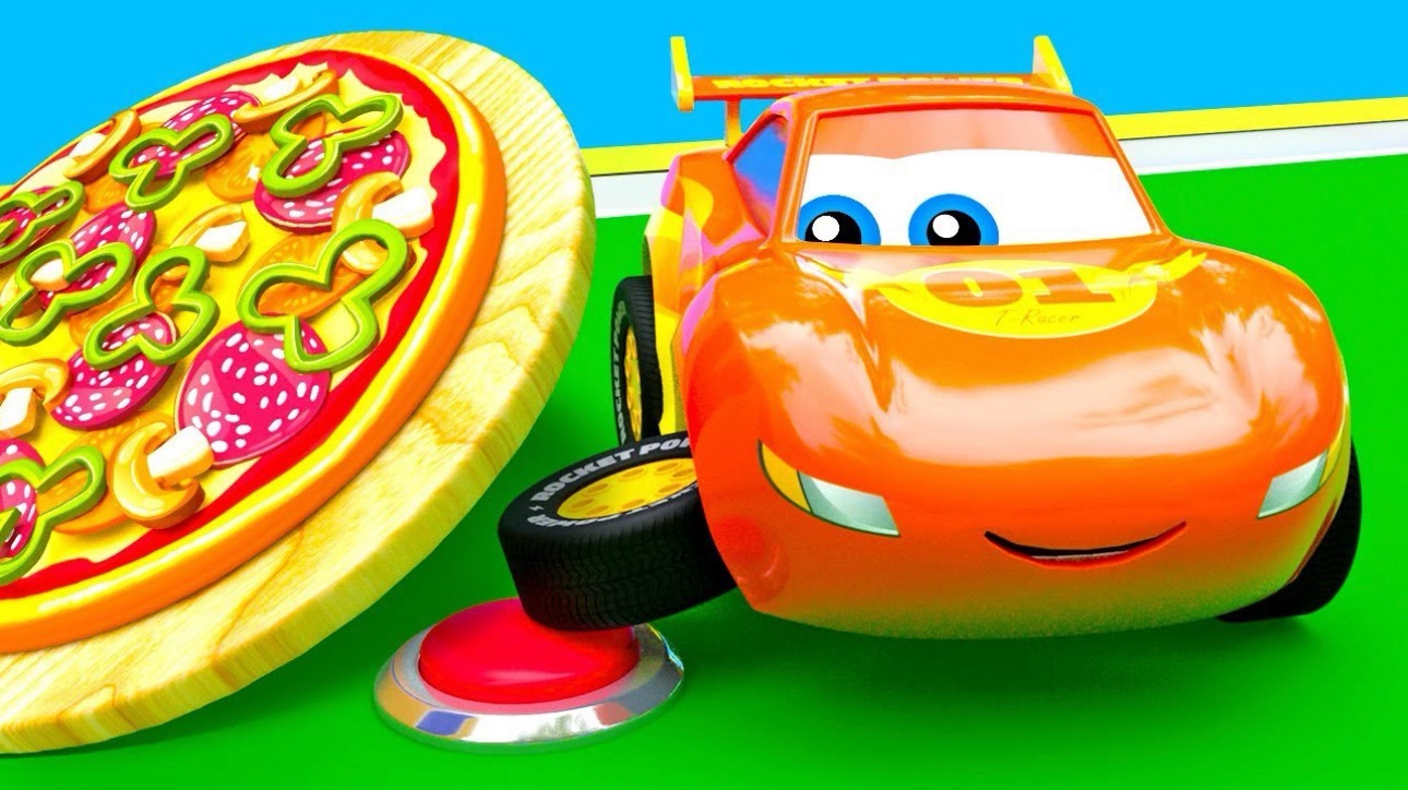 Мультики машинки тачки полицейская грузовик