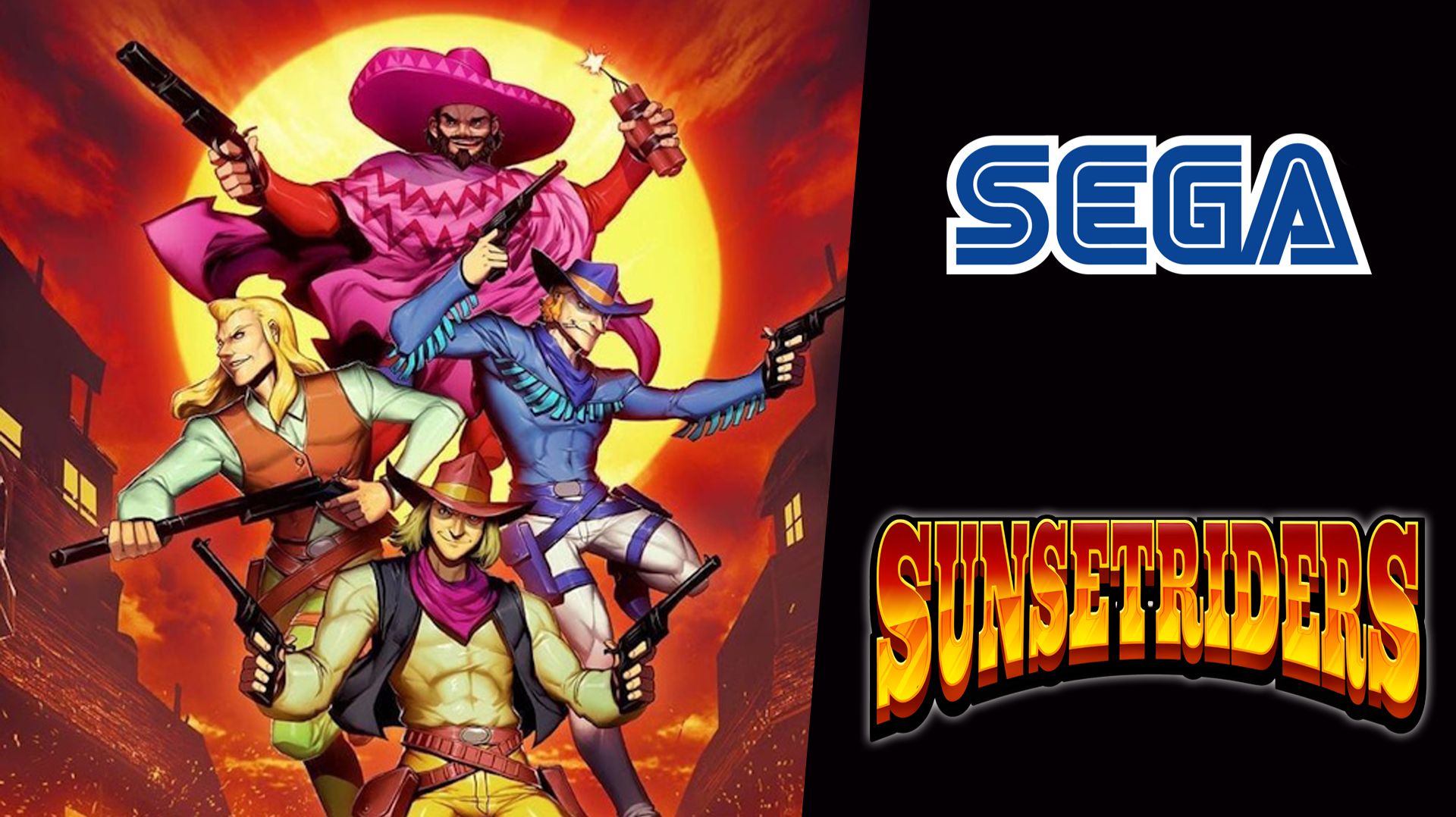 Sunset Riders (SEGA) смотреть онлайн
