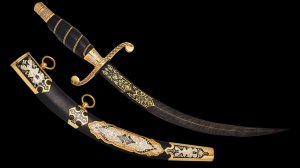 Восточные кортики из дамасской стали, Златоуст