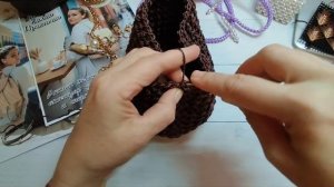 МК - мини торба. Лёгкая , летняя , стильная и модная сумочка. #вязание, #рукоделие, #мода