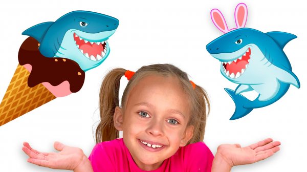 Песня про кролика — акулу| Детские песни Майи и Маши+Веселые детские сборники