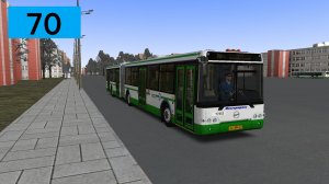 OMSI 2: Автобус №70 Метро Водный стадион - МЦД Моссельмаш