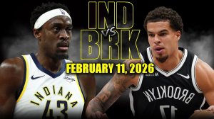 12.02.2026 | ОБЗОР МАТЧА | Бруклин Нетс - Индиана Пэйсерс | Highlights