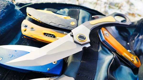 Вершина прогресса! Лимитированный складной нож Forever Steel Tyokutuk #unboxing #fishing #survival