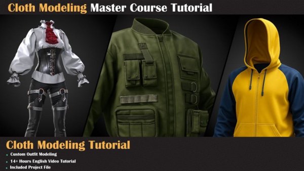 Cloth Modeling Master Course Tutorial_part 3