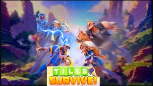 TILES SURVIVE | ВТОРОЙ ДЕНЬ ИГРЫ | МАССОВЫЙ ПРИЗЫВ Х10 И НАИКРУТЕЙШИЙ  ЛЕГЕНДАРНЫЙ ГЕРОЙ ПОД ЗАНАВЕС