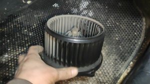 Hyundai Solaris1 замена вентилятора печки