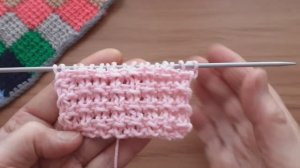 Двусторонний , очень лёгкий , простой и красивый узор спицами.