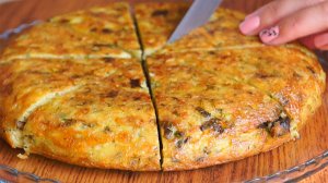 НА СКОВОРОДЕ. Недорого. Вы Съедите ВСЁ и СРАЗУ. Запеканка из Картофеля