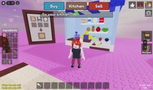 Играем вместе в создай еду в Роблокс!