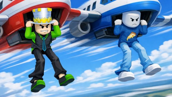 Безумные приключения двух персонажей в роблокс! Сначала спасали Пилота! Потом вырастили большие НОГИ