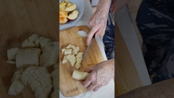 Волна витаминов на карельской даче! Этот фруктовый салат с йогуртом съедается за 2 минуты. Готовите?