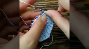 Вяжем с бисером 💎