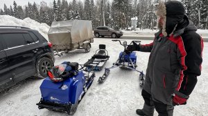 Покатушки на мотобуксировщиках Ижтехмаш перед фестивалем "Битва мотобуксировщиков 2026". Часть 2.