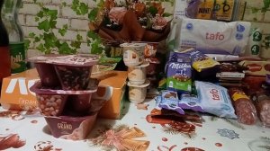 Закупка продуктов из Чижика и Магнита