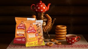 📢 Сушки и баранки "Никитич" #varaneuro #нейросети #AI #ИИ #контент #видео #реклама #еда