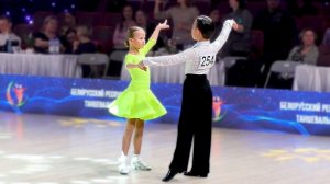 Дети-2 (H класс) финал: ча-ча-ча, джайв. Grand Prix Belarus 2026 / спортивные бальные танцы