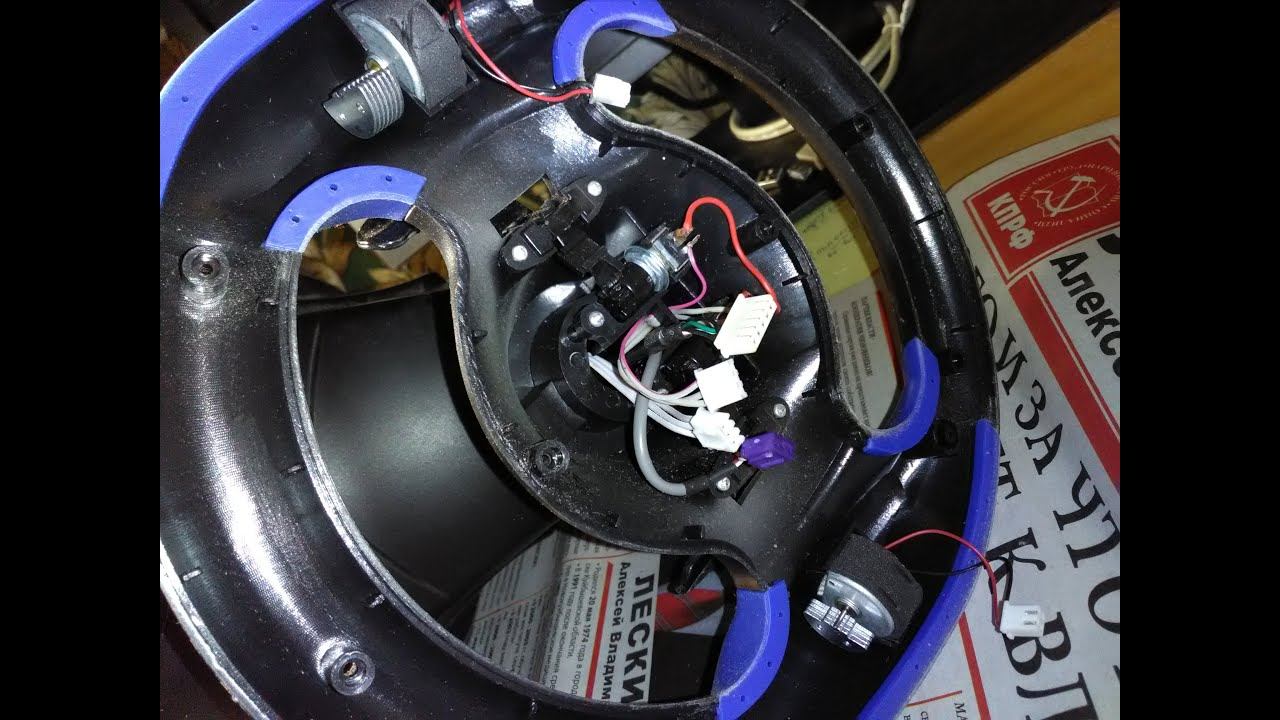 Ремонт джойстика (старенький руль от Defender)