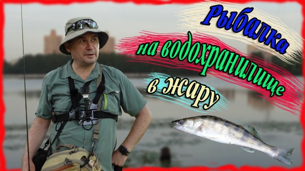 Рыбалка на Химкинском водохранилище в жару. Окунь и судак на микроджиг