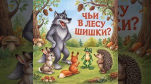 📚Сказка "Чьи в лесу шишки?"🐺