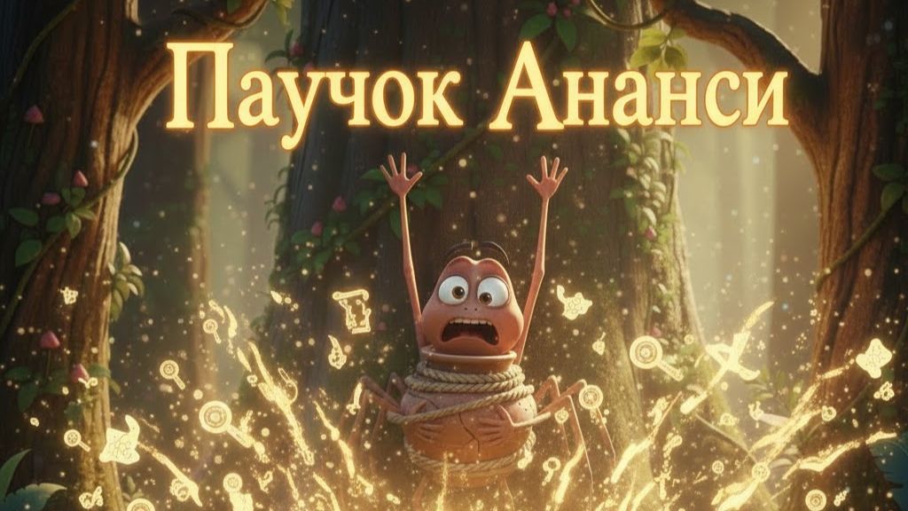 Сказка «Как Ананси пытался забрать всю мудрость себе»