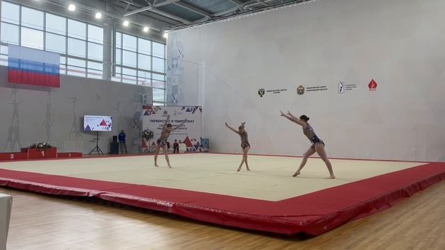 ТР 12-18, Хачатурова Алеся - Нагаева Иоланта- Калинина Александра, МАУ ДО СШ №1, Темповое упражнение