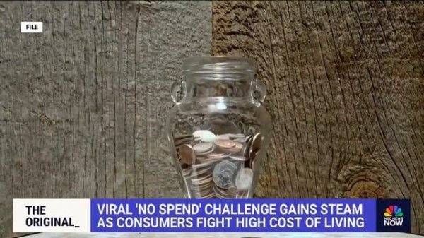 Viral no spend challenge encourages saving amid high living costs