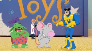 Kid's Box1(NewGN)-Unit 9-Fun time!-Video-FunActivities.Can-Can't-He can ride the bike.He can't sing!