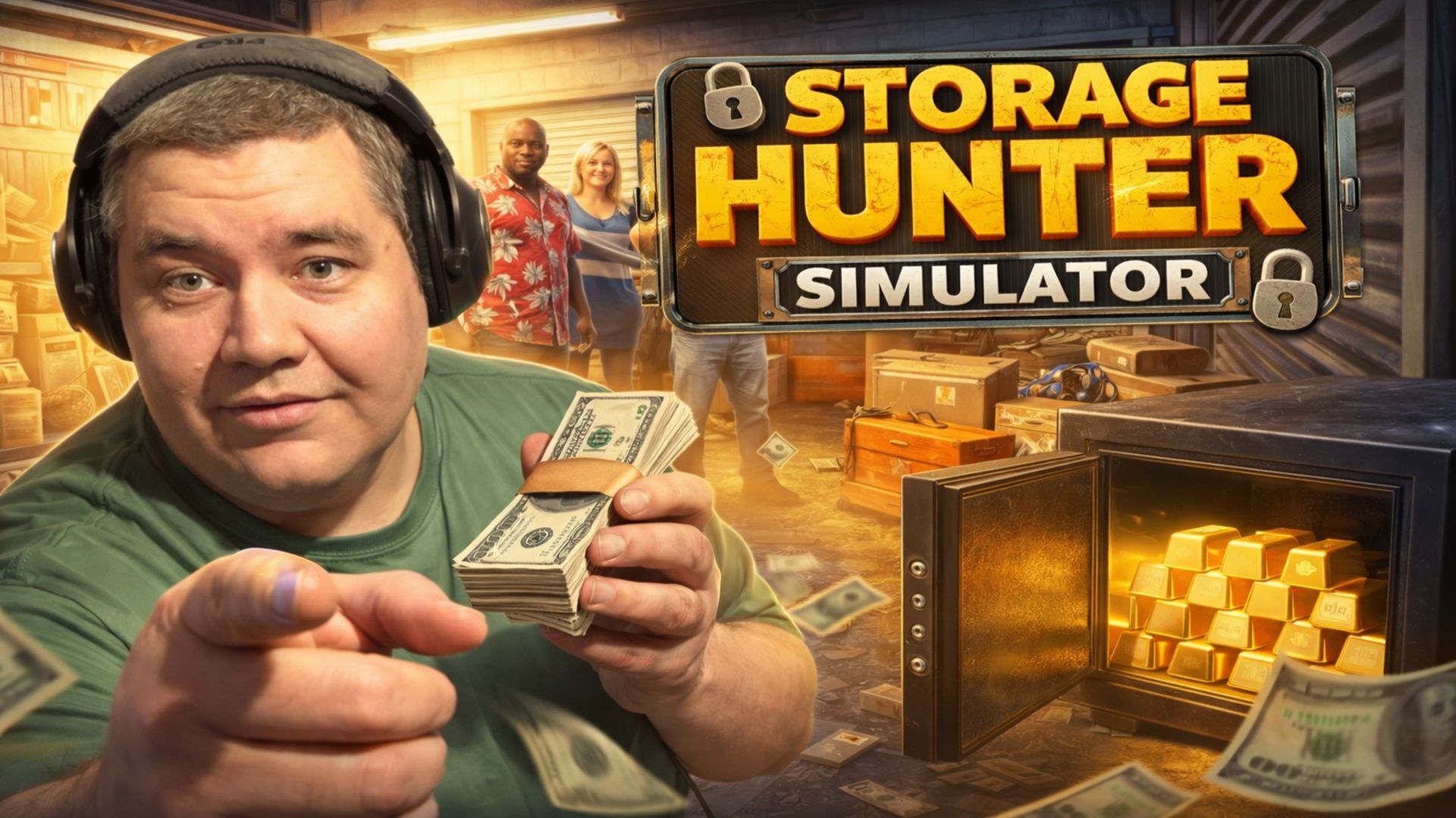 Я ОТКРЫВАЮ КОНТЕЙНЕРЫ НА 100% В Storage Hunter Simulator ► Prost0easy смотреть онлайн