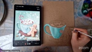 Рисуем с Александрой Абросимовой 12.2 9:30