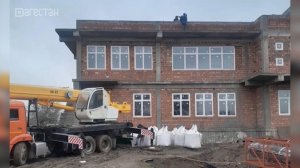 В Бабаюртовском районе продолжается строительство крупного социального объекта