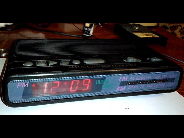 Ремонт (приводим в порядок) радио-будильник