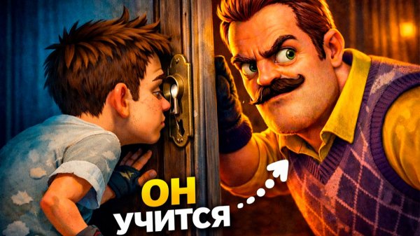 ПРИВЕТ СОСЕД - ПОБЕГ! Hello Neighbor